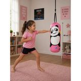 Toprak Sport Çocuk 2-6 Yaş Eğlenceli Panda Temalı Boks Torbası 45 cm Su Geçirmeyen Polyester