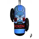 Toprak Sport Çocuk Boks Torbası 45x18 cm, İçi Dolu, Eldiven Hediyeli, Mavi