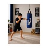 TOPRAK SPORT ELDİVEN Hediye 60 Cm Boks Torbası Karabina Hediyeli Lacivert 60 X 25