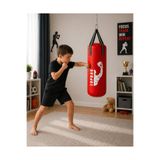 TOPRAK SPORT ELDİVEN VE KARABİNA HEDİYELİ BOKS TORBASI 50x20 cm