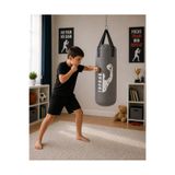 TOPRAK SPORT ELDİVEN VE KARABİNA HEDİYELİ BOKS TORBASI 60x22 cm İÇİ DOLU