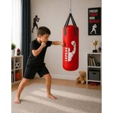Toprak Sport Kırmızıeldiven ve Karabina Hediyeli Boks Torbası 50X20 cm Içi Dolutoprak Sport - 50 x 20 cm