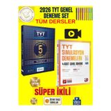 Toprak Tyt Tüm Dersler 5 Li Genel Deneme+3D Tyt Simulasyon Genel Deneme Set+Kalem