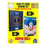 Toprak Tyt Tüm Dersler 5 Li Genel Deneme+Altın Karma 2026 Tyt Tüm Dersler 8 Farklı Deneme+Kalem