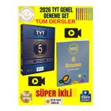 Toprak Tyt Tüm Dersler 5 Li Genel Deneme+Endemik Tyt 8Li Tüm Dersler Genel Deneme Set+Kalem