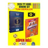 Toprak Tyt Tüm Dersler 5 Li Genel Deneme+Ens Tyt 3 Lü Simulator Genel Deneme Set+Kalem