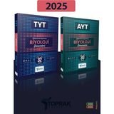 Toprak Yayıncılık 2025 AYT Biyoloji ve TYT Biyoloji Deneme Seti