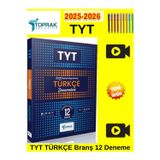Toprak Yayıncılık 2026 Tyt Türkçe 12 Li Deneme Seti Ösym Tarzı Yeni Nesil + Android Dokunmatik Kalem