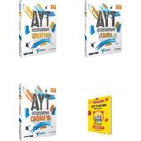 Toprak Yayıncılık Toprak Ayt Edebiyat Tarih ve Coğrafya 3lü Set Soru Bankası + Planlama Defteri