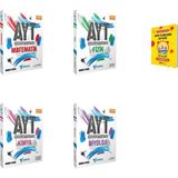 Toprak Yayıncılık Toprak Ayt Matematik Fizik Kimya ve Biyoloji 4lü Sayısal Set Soru Bankası + Planlama Defteri