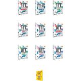 Toprak Yayıncılık Toprak Tyt - Ayt Matematik Geometri Fizik Kimya ve Biyoloji 9lu Set Soru Bankası + Planlama Defteri