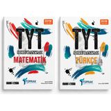 Toprak Yayıncılık Tyt Matematik + Tyt Türkçe Soru Bankası Seti 2 Kitap – Ösym Tarzı Video Çözümlü Yks Hazırlık