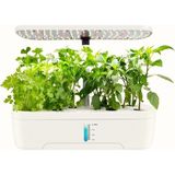 Topraksız 12 Bölme Bitki Yetiştirme Kiti 3 Mod 139 LED Tam Spekturum Bahçe Kit