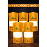 topraktan hasat odağında lezzet gizli 5 Kg Çankırı Kristal Kaya Tuzu Öğütülmüş (1 Kg x 5 Paket) Doğal İyotsuz