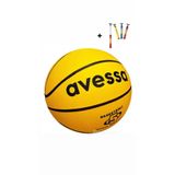 TOPROCKSTORE 5 Numara Basketbol Topu + Pompa, Sarı, Kauçuk