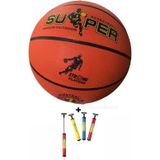 Toprockstore 7 Numara Kaucuk Basketbol Topu + Sisirme Pompasi