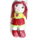 Toprockstore Çilek Bez Bebek Meyve Bebek Uyku Arkadaşı Oyuncak 40 Cm