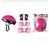 Toprockstore Cocuk Paten Koruyucu Set Kask Dizlik Dirseklik Koruyucu Set Cocuk Paten Kaykay Scooter Bisiklet