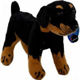 Toprockstore Havlayan Köpek Peluş Oyuncak 40 Cm Sesli Hediyelik Uyku Arkadaşı