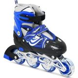 Toprockstore Işıklı Metal Gövdeli Büyük Boy Paten Mavi 38-41