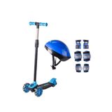 Toprockstore Isikli Scooter Cool Wheels + Kask Set