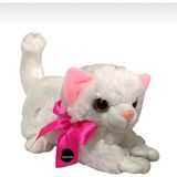 Toprockstore Miyavlayan Sesli Kedi Peluş Oyuncak 30 Cm