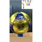 Toprockstore Parlak Dikişli Futbol Topu 5 Numara + Şişirme Pompası