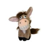 TOPROCKSTORE Pelüş Anahtarlık Eşek, Kahverengi, Unisex