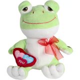 Toprockstore Peluş Kalpli Kurbağa 38 Cm
