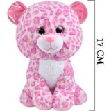 Toprockstore Sevimli Leopar Peluş Oyuncak Hediyelik Uyku Arkadaşı 17 Cm