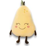 Toprockstore Sevimli Meyve Armut Peluş Oyuncak Hediyelik Uyku Arkadaşı 30 cm