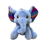 TOPROCKSTORE Sevimli Peluş Fil Oyuncak, 30 cm, Mavi, Unisex