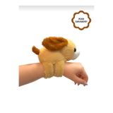 TOPROCKSTORE Sevimli Pelüş Hayvanlar Kola Bileğe Takılabilen 16cm Sincap, Tavşan, Koala, Maymun, Fil, Sarı
