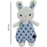 Toprockstore Sevimli Tulumlu Tavşan Peluş Oyuncak 40 cm Hediyelik Uyku Arkadaşı