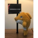 Toprockstore Sevimli Yunus Balığı Peluş Oyuncak Hediyelik Oyuncak Anahtarlık Uyku Arkadaşı 15 Cm