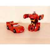 Toprockstore Şimşek Mcqueen Dönüşebilen Metal Çek Bırak