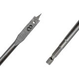 Topshop TH03113 Bits Saplı Ahşap Yaprak Kelebek Matkap Ucu 8 mm