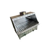Topsöken Paslanmaz Kömürlü Mangal 35 x 50 cm Bacalı Barbekü