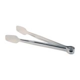 Topsöken Paslanmaz Mangal Maşası 30 cm Kısa Boy 1. Kalite - Gri - 1 Adet