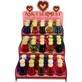 Toptan Aşk-I Sermest Pembe Ahşap Standlı 120 Adet 12 ml Mango Araç Parfümü Oto Araba Kokusu