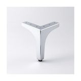Toptan Budur 12 cm Gümüş Metal Dayanıklı Dekor Krom Mobilya Ayağı Modern Tasarım Koltuk Sehpa Masa Tv Ün - diğer - standart