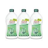 Toptan Budur 3'lü Set Bitkisel Limonlu Bulaşık Makinesi Parlatıcı (3 x 500 Ml) - standart