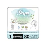 Toptan Budur Bio Natural Premium Plus Normal Günlük Ped, 80 Adet - standart