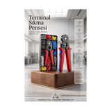 Toptan Budur Hsc8 6-4A Kablo Pabucu Seti, 1200 Parça, Terminal ve Yüksük Sıkma Penseleri, 722484 - standart