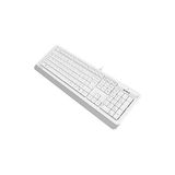 Toptan Budur Klavye, A4 Tech FK10 Q USB Türkçe Fn-Multimedya Beyaz - standart