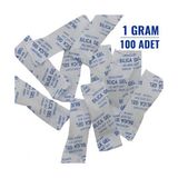 Toptan Budur Nem Alıcı Silika Jel 1 G Rutubet, Küf ve Koku Önleyici (100) - standart