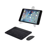 Toptan Budur Samsung Galaxy Tab S6 Lite P610 ile Uyumlu Bluetooth Klavye ve Mouse(Tr Sticker)+Tablet Standı AL27 - standart