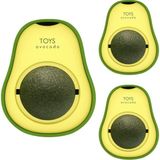 Toptan Budur Sogud Avokado Kedi Nanesi Oyuncağı – Yapışkanlı Catnip Topu ile Kediler Için Çiğneme ve St - standart