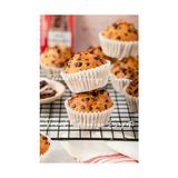 Toptan Budur Takribi 100 Adet Orta Boy Beyaz Muffin Kek Kalıbı 40X30 mm - standart