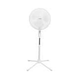 Toptan Budur Vantilatör; FAN10 Ecowind Beyaz 16 Maks 45W 3 Kademe 1100RPM Metal Yıldız Ayak 3 Bıçaklı/perva